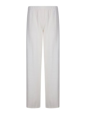 LISA YANG: カジュアルトラウザー - カジュアルパンツ - 白
