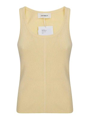 LISA YANG: Tops und Tank Tops - Top - Gelb