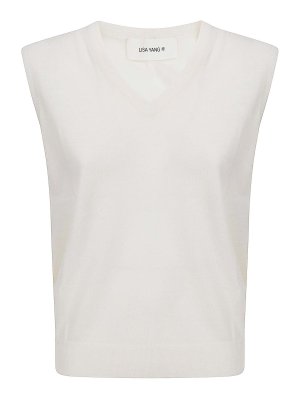 LISA YANG: Tops und Tank Tops - Top - Weiß