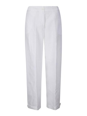 m.s.g.m.: Pantalons casual - Pantalons Décontractés - Blanc