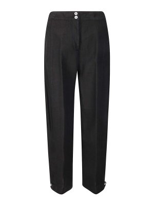 m.s.g.m.: casual trousers - Pantalone Lino