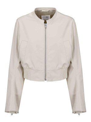 MM6 MAISON MARGIELA: カジュアルジャケット - カジュアルジャケット - ベージュ