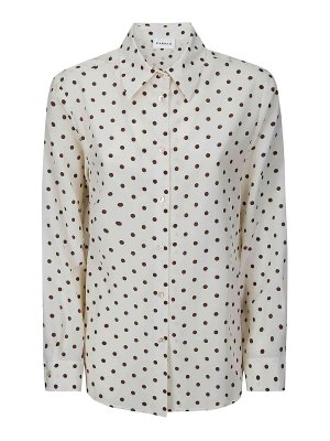 P.A.R.O.S.H.: Chemises - Chemise - Crème