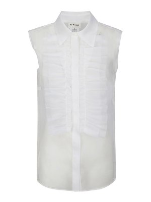 P.A.R.O.S.H.: Hemden - Hemd - Weiß