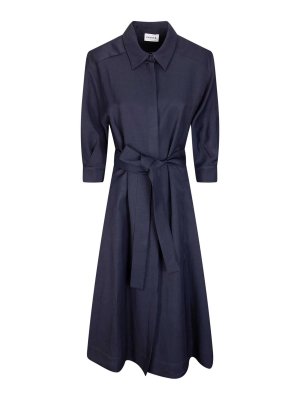 P.A.R.O.S.H.: Chemises - Chemise - Bleu