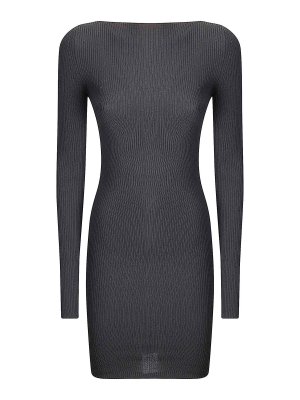 RICK OWENS: ショートドレス - ショートドレス - 黒