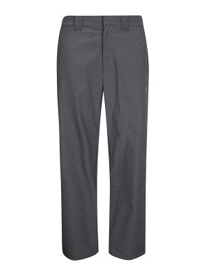 ROA: casual trousers - Numb Pinstriped Packable Pants