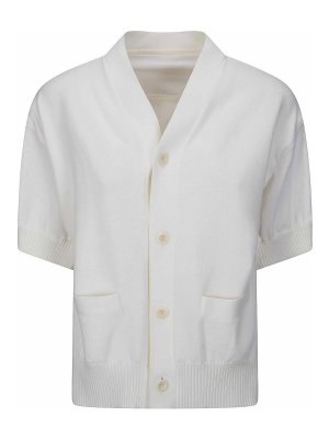 Sacai: カーディガン - カーディガン - クリーム