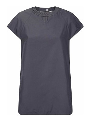 Sacai: abiti al ginocchio - Vestito  in popeline