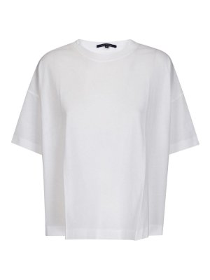 SOFIE D'HOORE: T-shirts - T-Shirt - Weiß