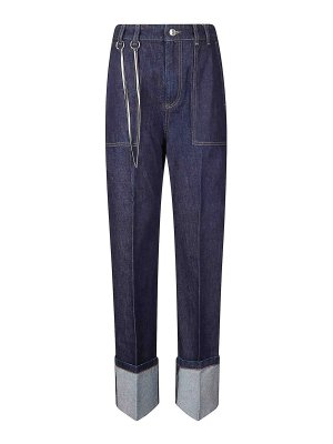 SPORTMAX: straight leg jeans - Onorat