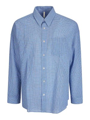 EDWARD GREEN: Chemises - Chemise - Bleu