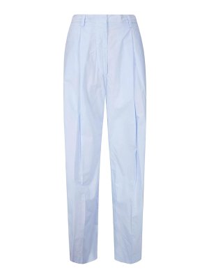 THELATEST: casual trousers - Billie 3111 T0160 Popeline Fermo