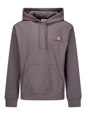 CARHARTT: Sweatshirts & Sweaters - Hooded American Script Sweat