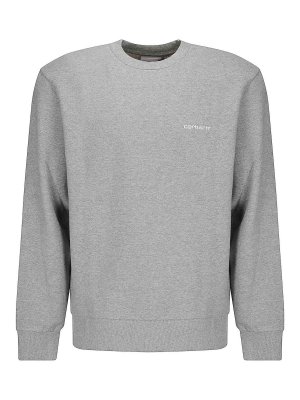 CARHARTT: Sweatshirts & Sweaters - Script Embroidery Sweatshirt