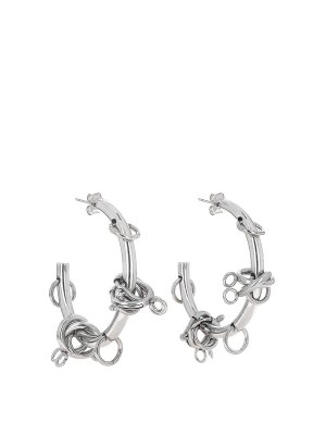 JUSTINE CLENQUET: Ohrringe - Ohrring - Schwarz