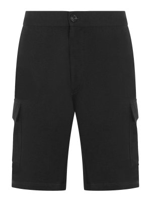 BRUNELLO CUCINELLI: トラウザーショーツ - ショートパンツ - 黒