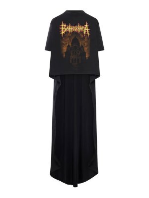 BALENCIAGA: Camisetas - Camiseta - Negro