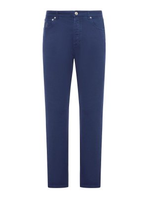 BRUNELLO CUCINELLI: ストレートジーンズ - ストレートジーンズ - ブルー