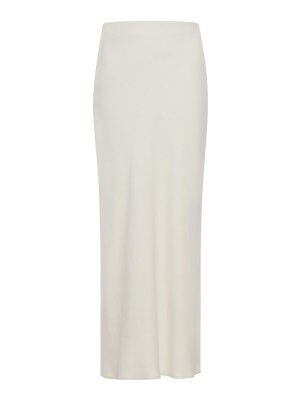 BRUNELLO CUCINELLI: Knielange und Midi Röcke - Midirock - Weiß