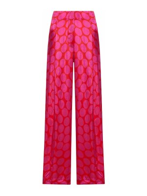 DRIES VAN NOTEN: Pantaloni sartoriali - Pantaloni larghi con pantaloni a pieghe
