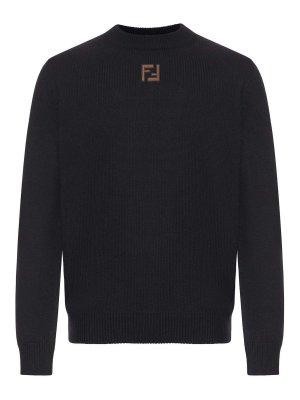 FENDI: crew necks - Wool Pullover