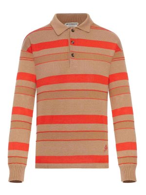 J.W. ANDERSON: polo - Polo da rugby a righe