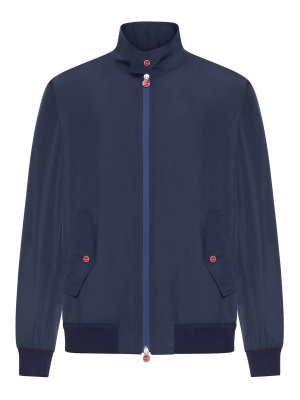 KITON: ボンバージャケット - ボンバージャケット - ブルー