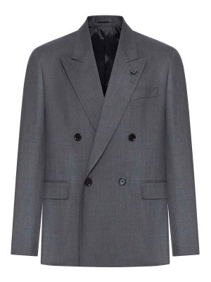 LARDINI: Blazer - Blazer - Grau