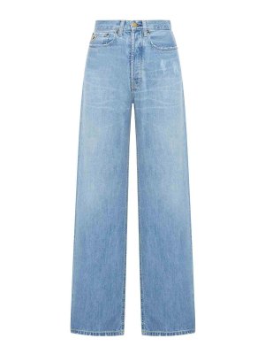 LOIS: bootcut jeans - Skater Loose Wide Leg Jeans