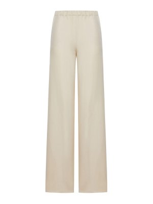 Max Mara: カジュアルトラウザー - カジュアルパンツ - ヌードカラー