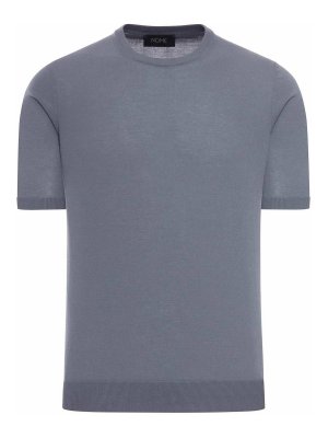 NOME: t-shirt - T-shirt girocollo in maglia di cotone