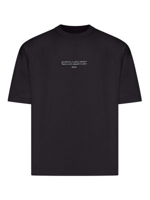 OFF-WHITE: Camisetas - Camiseta - Negro