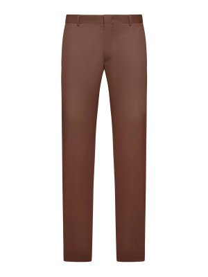 PT TORINO: Tailored & Formal trousers - Tailored Cotton Blend Trousers