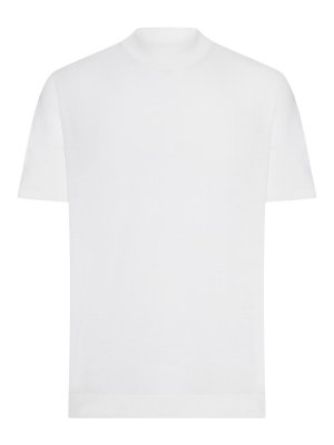 ROBERTO COLLINA: maglia a collo alto e polo - Dolcevita in cotone