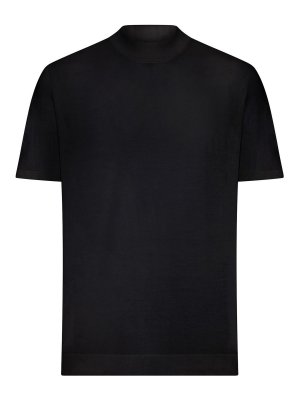 ROBERTO COLLINA: maglia a collo alto e polo - Dolcevita in cotone