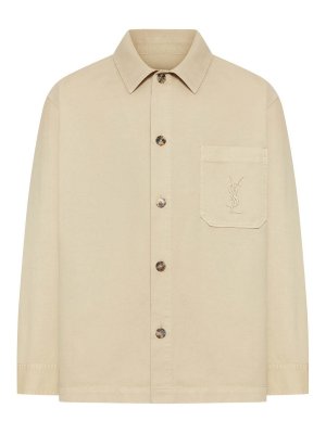 SAINT LAURENT: shirts - Cassandre Overshirt