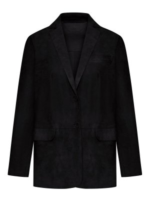 SALVATORE SANTORO: レザージャケット - レザージャケット - 黒