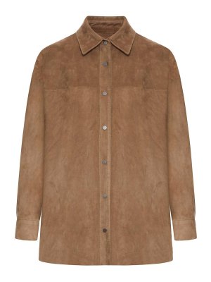 SALVATORE SANTORO: giacche in pelle - Giacca In Pelle Con Frange