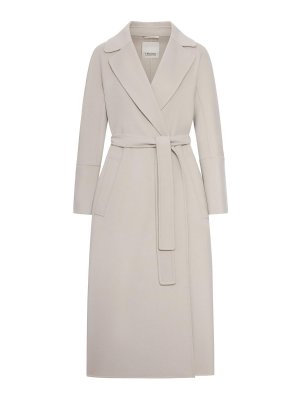 S MAX MARA: Knielange Mäntel - Knielanger Mantel - Nude