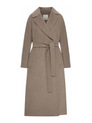 S MAX MARA: Abrigos semilargos - Abrigo Midi - Gris