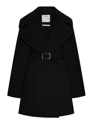 SPORTMAX: Abrigos cortos - Abrigo Corto - Negro