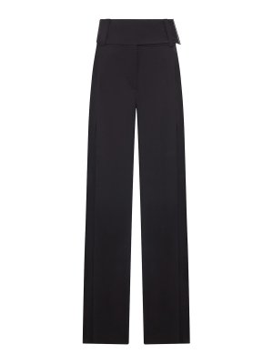 SPORTMAX: Pantalones casual - Pantalón Casual - Negro