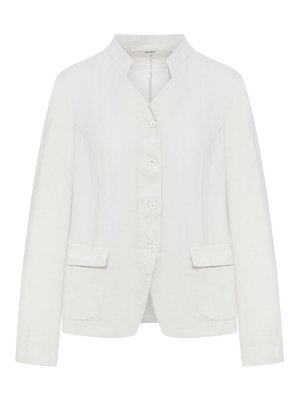 TRANSIT: giacche casual - Giacca in Misto Lino Stretch
