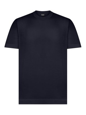ZEGNA: Camisetas - Camiseta - Azul