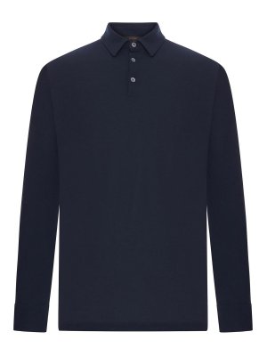 ZANONE: polo shirts - Slim Fit Polo In Ice Cotton