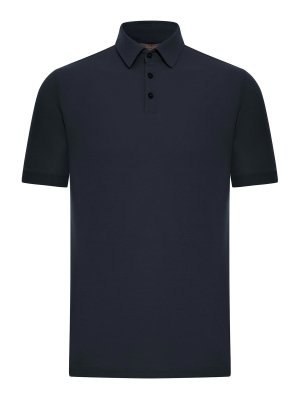ZANONE: polo shirts - Slim Fit Polo In Ice Cotton