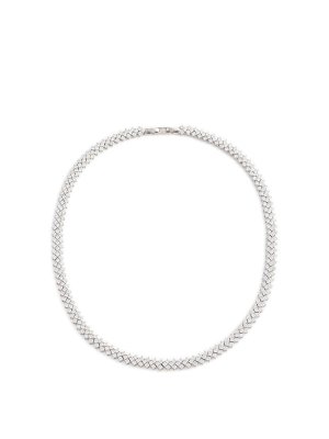 Self Portrait: Collane - Collana di cristalli d'argento