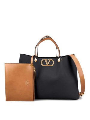 VALENTINO GARAVANI: Handtaschen - Shopper - Schwarz