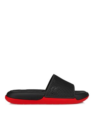 CHRISTIAN LOUBOUTIN: Zapatos chinelas - Chinelas - Negro